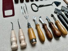 Load image into Gallery viewer, Shoemaker tool set kit for beginners in shoemaking PRO