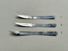 Load image into Gallery viewer, Shoemaker skiving knifes by Don Carlos, GIESSER