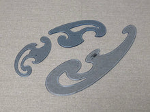 Load image into Gallery viewer, Curve templates for pattern drafting