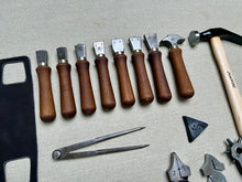 Load image into Gallery viewer, Shoemaker tool set kit for beginners in shoemaking PRO