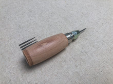 Load image into Gallery viewer, Awl handle with pegging awls