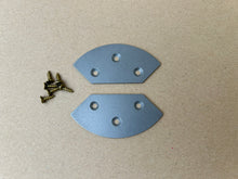 Load image into Gallery viewer, Shoe toe plates from stainless steel 1,5 mm