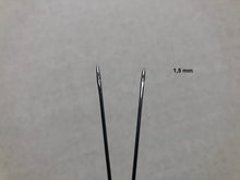 Load image into Gallery viewer, Hook needles, jerk needles 1,3 mm 1,5 mm or 1,8 mm