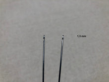 Load image into Gallery viewer, Hook needles, jerk needles 1,3 mm 1,5 mm or 1,8 mm