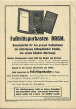 Load image into Gallery viewer, x Foot impression box, vintage by Omö