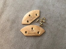 Load image into Gallery viewer, Shoe toe tap plates Triumph 150 Boulevard