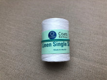 Load image into Gallery viewer, Linen single shoe thread by Coats Barbour 12/1