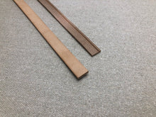 Load image into Gallery viewer, Leather welt split with groove