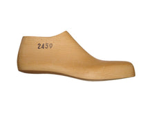 Load image into Gallery viewer, Wooden work shoe last 2459 for bespoke shoemaking
