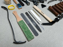 Load image into Gallery viewer, Shoemaker tool set kit for beginners in shoemaking PRO
