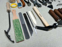 Load image into Gallery viewer, Shoemaker tool set kit for beginners in shoemaking PRO
