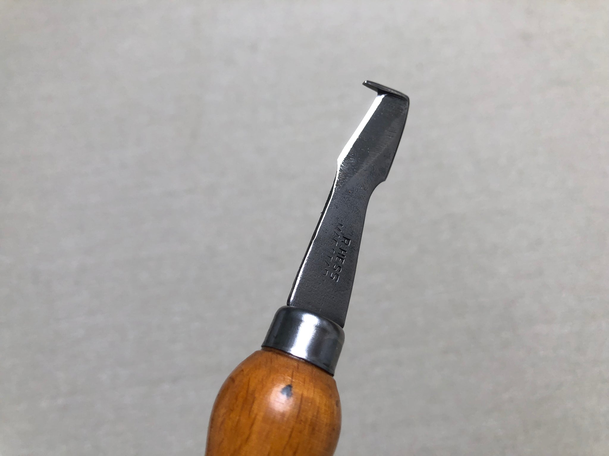 R.Hess ウィール　size25 ドイツ　靴工具 x Sole trimming knife by R.Hess – Shoemakercraft
