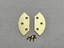Load image into Gallery viewer, Shoe toe plates from solid brass
