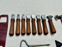 Load image into Gallery viewer, Shoemaker tool set kit for beginners in shoemaking PRO
