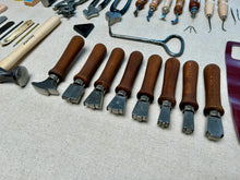 Load image into Gallery viewer, Shoemaker tool set kit for beginners in shoemaking PRO
