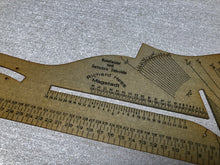 Load image into Gallery viewer, x Shoemaker ruler &quot;Modellwinkel&quot; by Richard Hess
