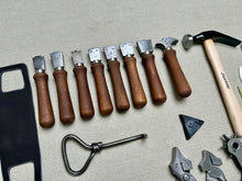 Load image into Gallery viewer, Shoemaker tool set kit for beginners in shoemaking PRO
