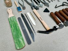 Load image into Gallery viewer, Shoemaker tool set kit for beginners in shoemaking PRO
