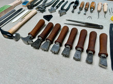 Load image into Gallery viewer, Shoemaker tool set kit for beginners in shoemaking PRO
