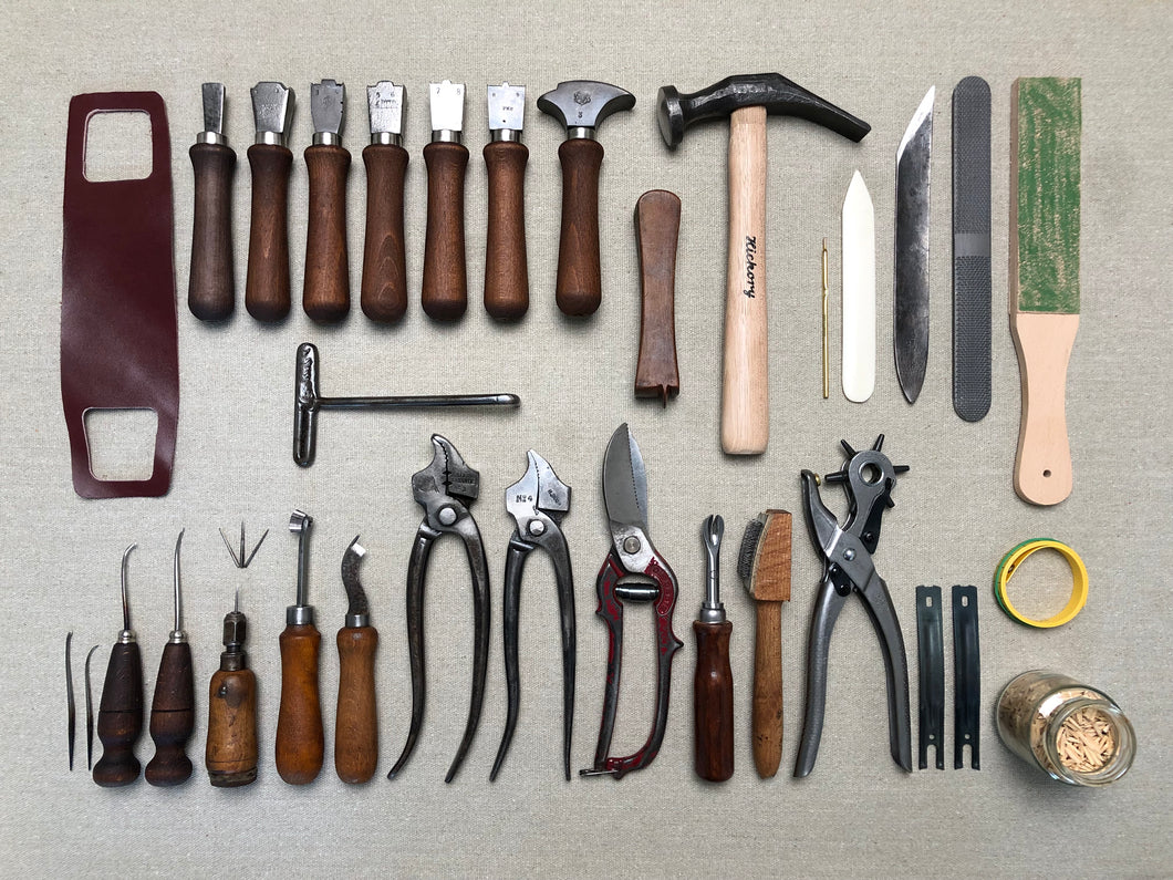 Shoemaker tool set kit for beginners in shoemaking PRO – Shoemakercraft
