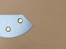 Load image into Gallery viewer, Shoe toe plates from stainless steel 1,5 mm
