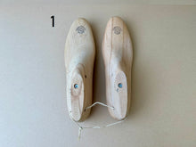 Load image into Gallery viewer, Wooden shoe and boot lasts on stock

