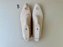 Load image into Gallery viewer, Wooden shoe and boot lasts on stock
