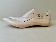 Load image into Gallery viewer, Wooden shoe and boot lasts on stock
