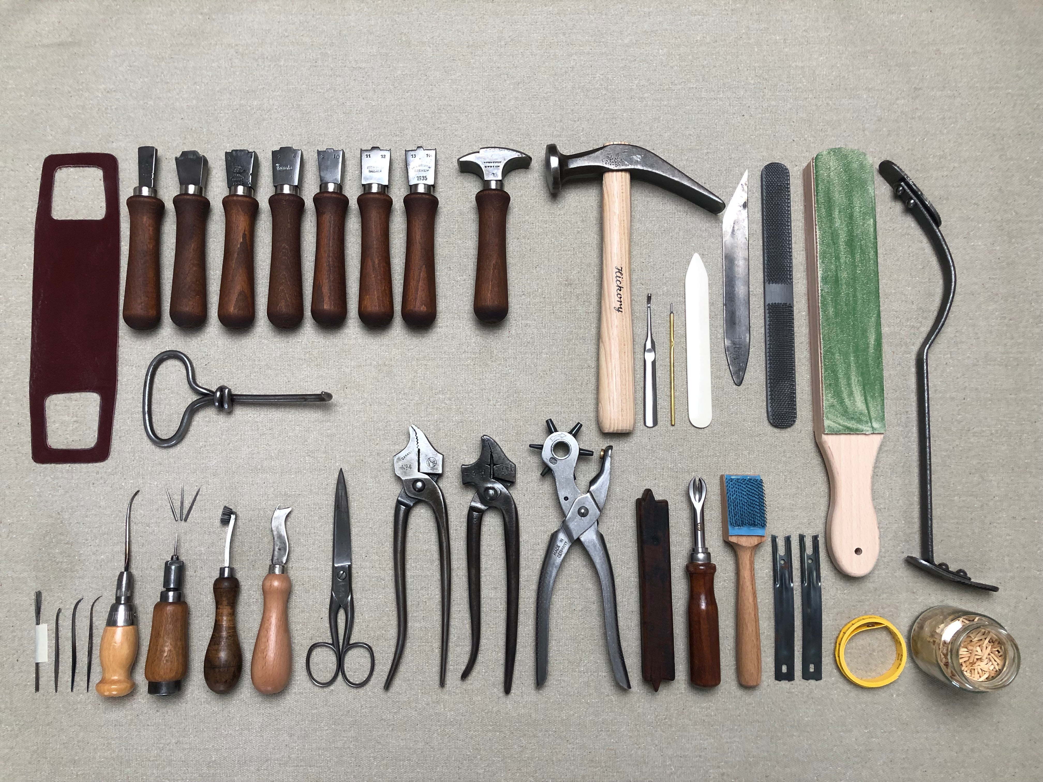 Shoemaker tool set kit for beginners in shoemaking PRO – Shoemakercraft