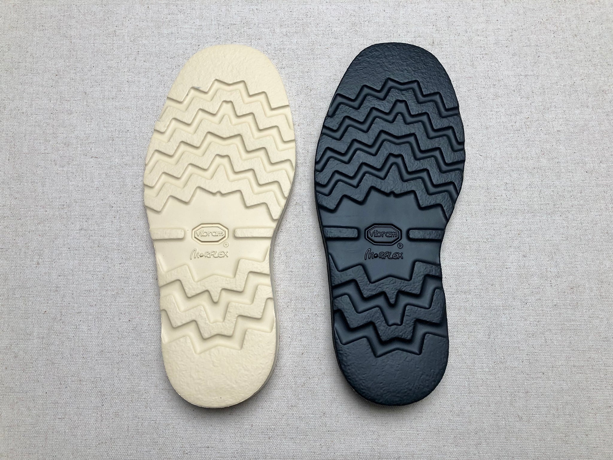 Vibram Cristy Morflex 4377 wedge sole creme, white, black