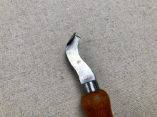 Load image into Gallery viewer, Shoemaker welt knife, safety welt knife by R.Hess
