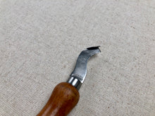 Load image into Gallery viewer, Shoemaker welt knife, safety welt knife by R.Hess
