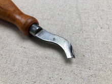 Load image into Gallery viewer, Shoemaker welt knife, safety welt knife by R.Hess
