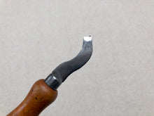 Load image into Gallery viewer, Shoemaker welt knife, safety welt knife by R.Hess
