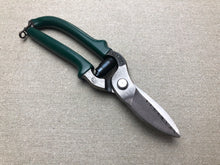 Load image into Gallery viewer, Leather scissors, heavy, left handed for bottom leather
