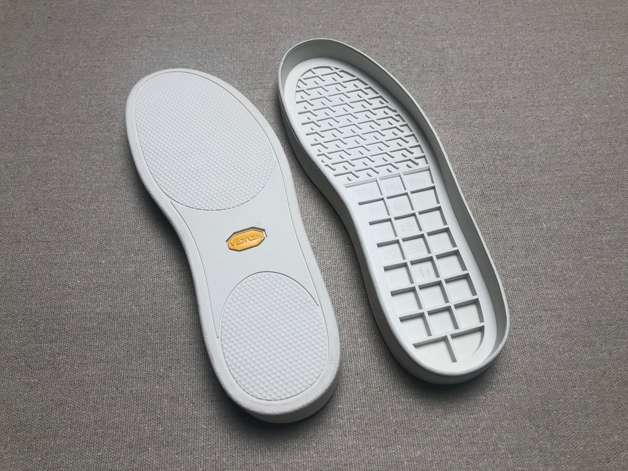 Vibram sneaker cup sole Strighton 2148 white – Shoemakercraft