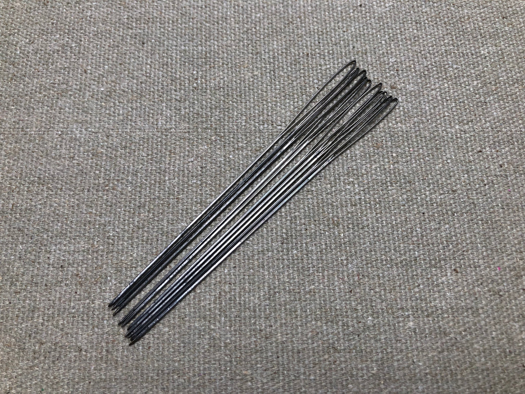 Steel metal sewing bristles 110 mm