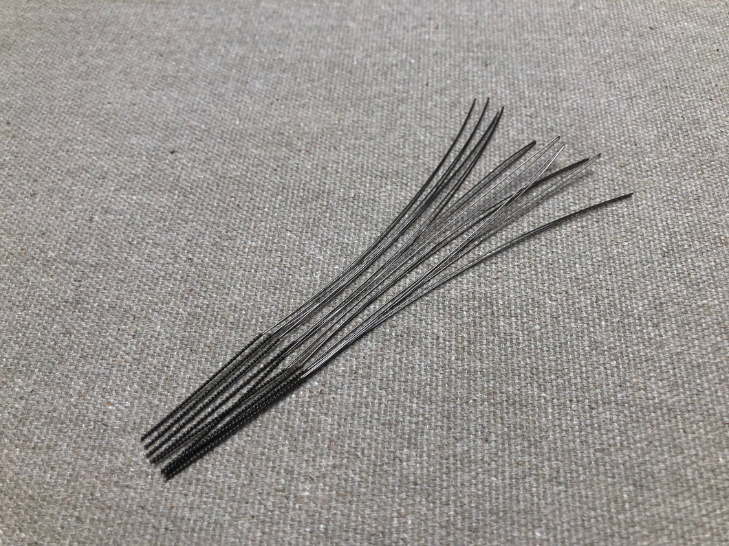 Steel metal sewing bristles 130 mm