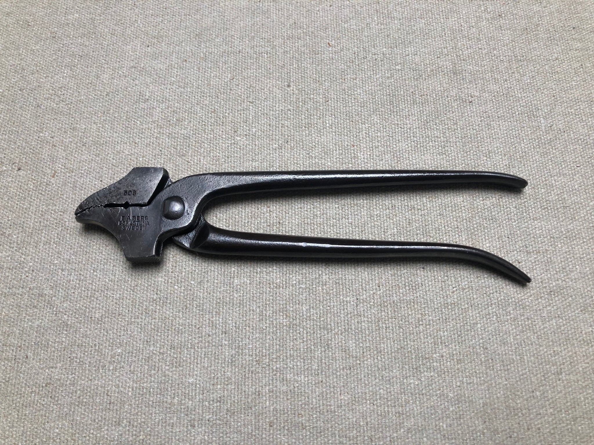 非売品1960年代◆ドイツ バイエル社(BAYER) ゾーリンゲン 2丁出ナイフ z Shoemaker lasting pliers 508 by E.A.Berg – Shoemakercraft