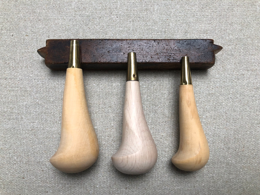 Awl handle for outsole stitching