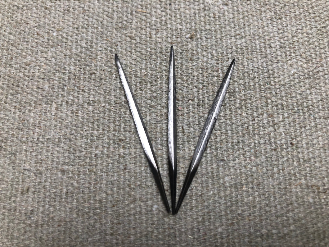 Diamond shaped sewing awls